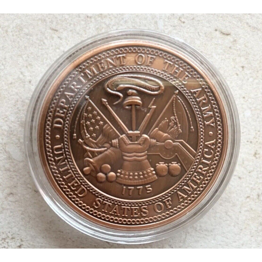 2pcs Army Rank Captain O-3 And CID Special Officer CHALLENGE COINS