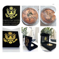 Army Special Forces Challenge Coin Motivated Dedicated Lethal Military & Case