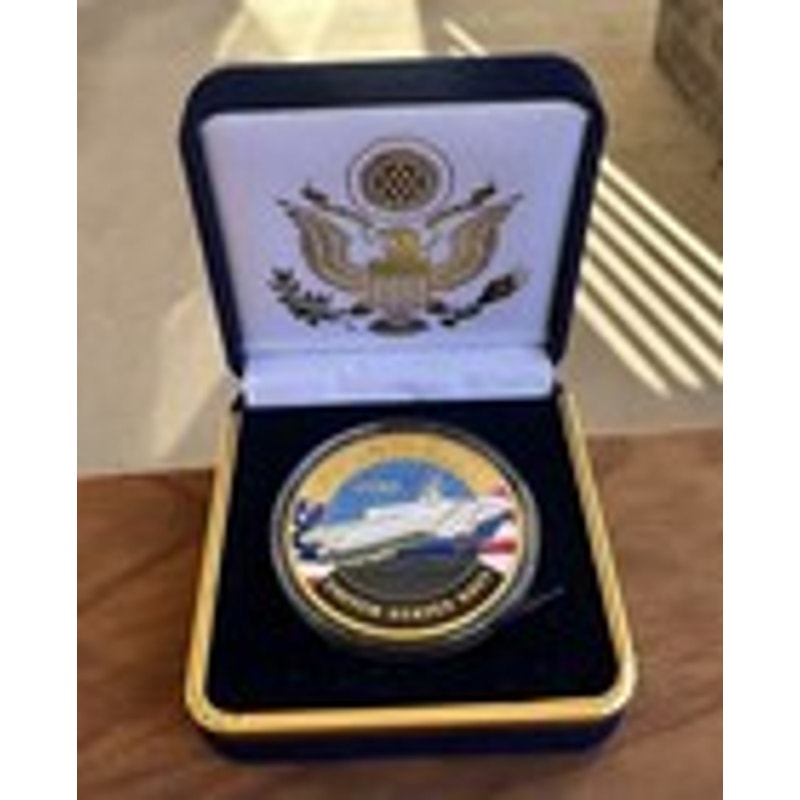 Department of Energy (DOE) Challenge Coin With Blue Velvet Case. Fast Shipping!