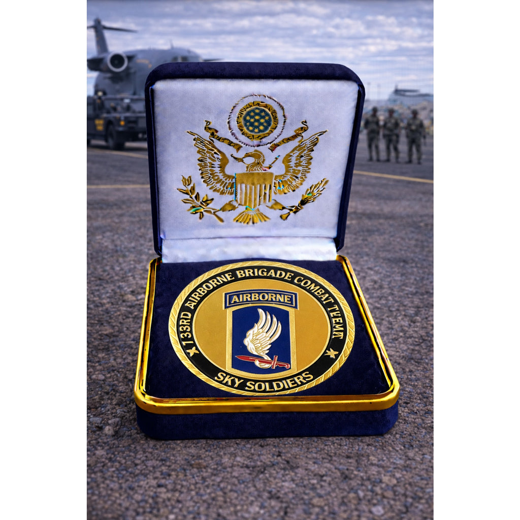 U.S. Army 173rd Airborne Brigade Combat Team Challenge Coin ·FAST SHIPPING·