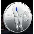 Tails I Get Head ! Heads I Get Tail ! Sexy Lady Heads Tails Challenge Girl Coin