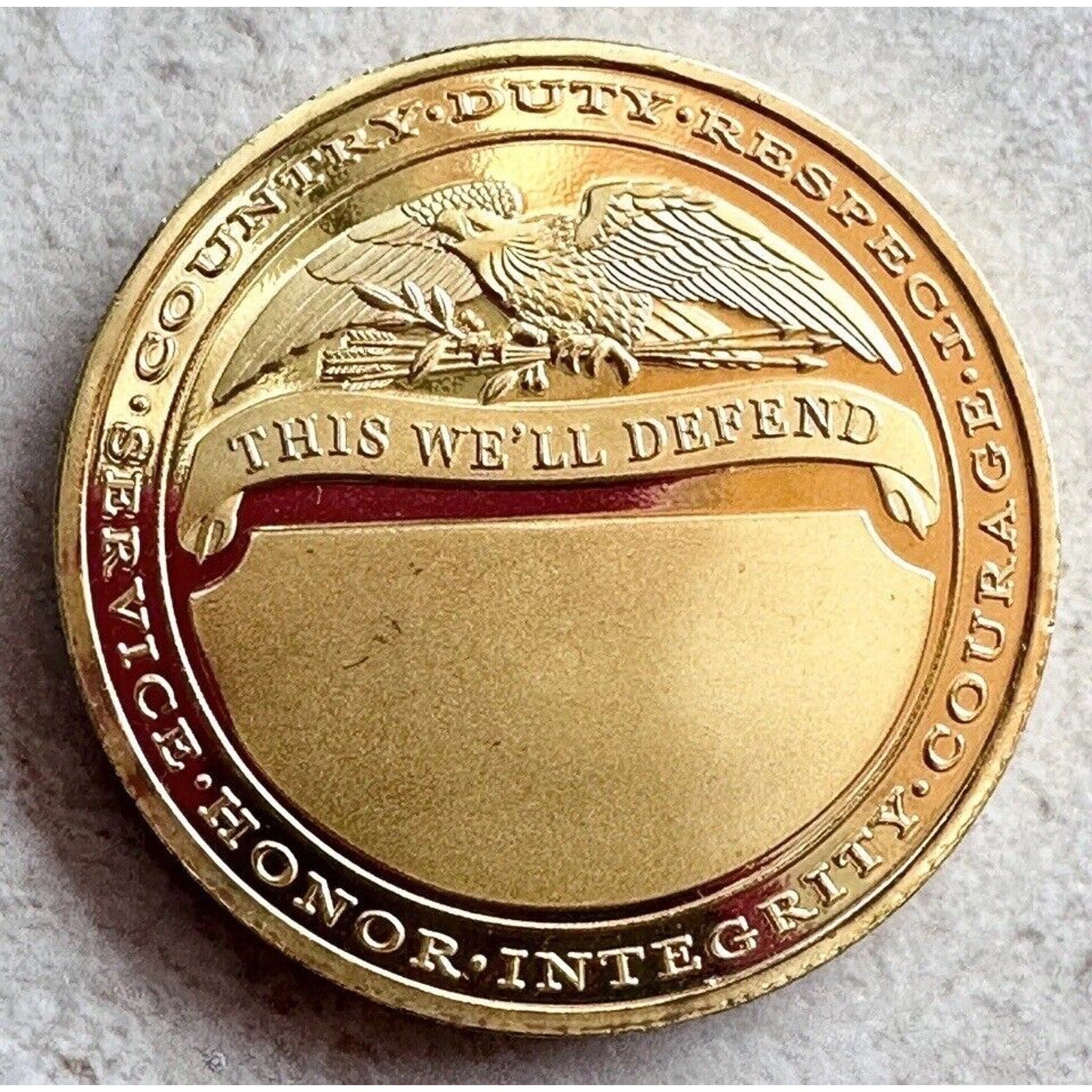 US Army SF Airborne Military Challenge Coin ~ This We’ll Defend
