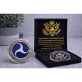 U S Department of the Transportation Challenge Coin w/ Retirement Award