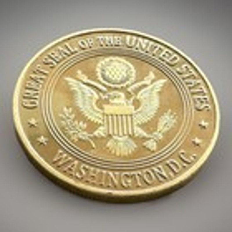 Department of Energy (DOE) Challenge Coin With Blue Velvet Case. Fast Shipping!