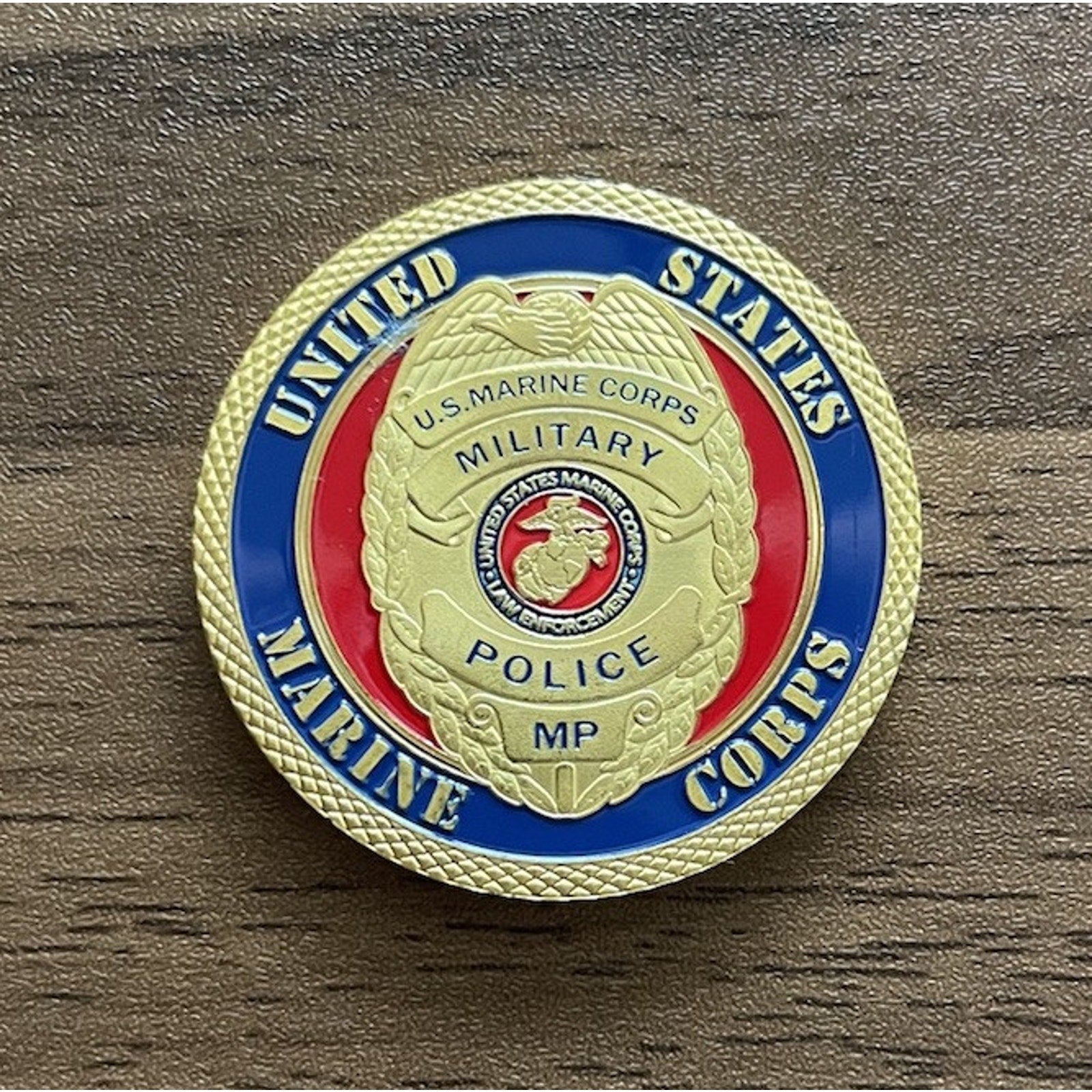 MILITARY POLICE FUSMC Coin US Marine Corps NCO Official LIC 23125