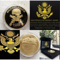 UNITED STATES MILITARY POLICE MP Army Coin With Retirement Award