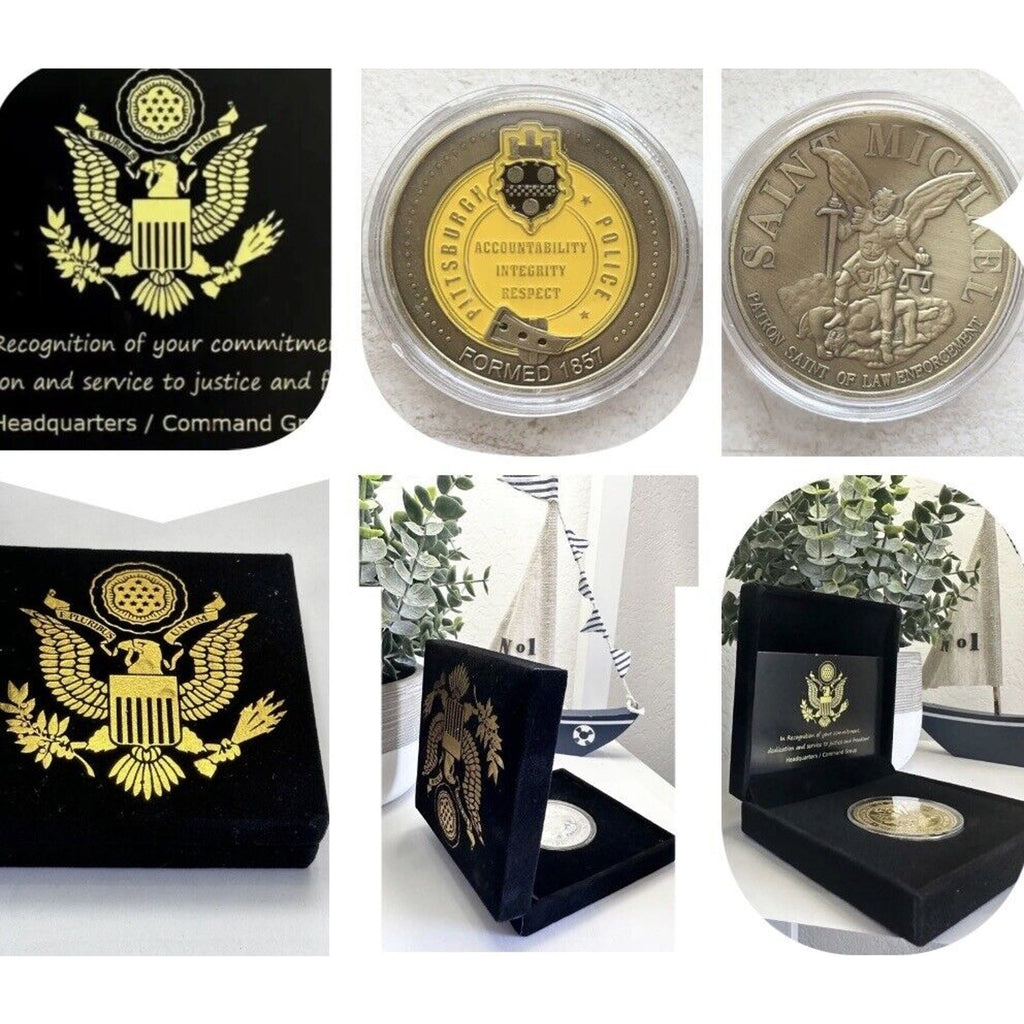 PITTSBURGH POLICE DEPARTMENT CHALLENGE COIN USA
