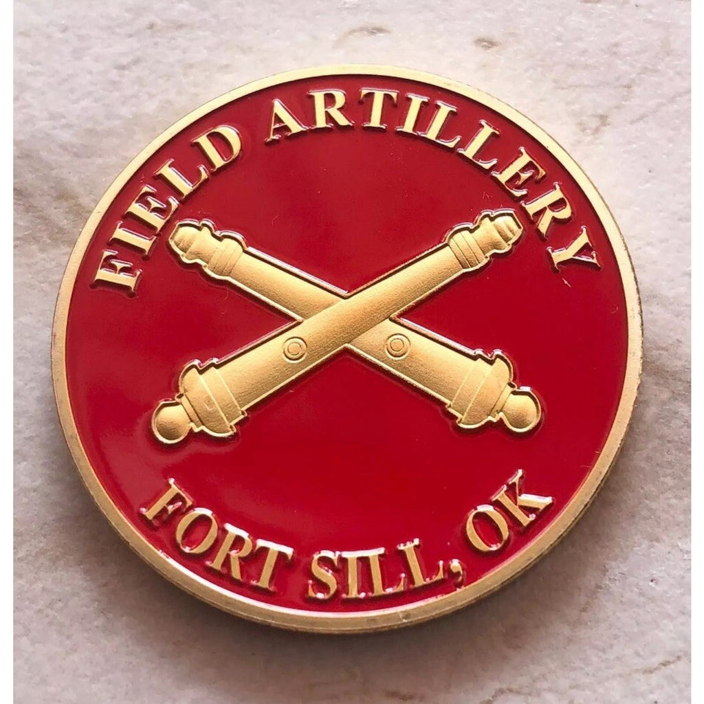 Army Rank Captain O-3 And Ft. Sill Artillery Base