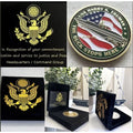 US NAVY USS HARRY S. TRUMAN CVN-75 -Coin -USN