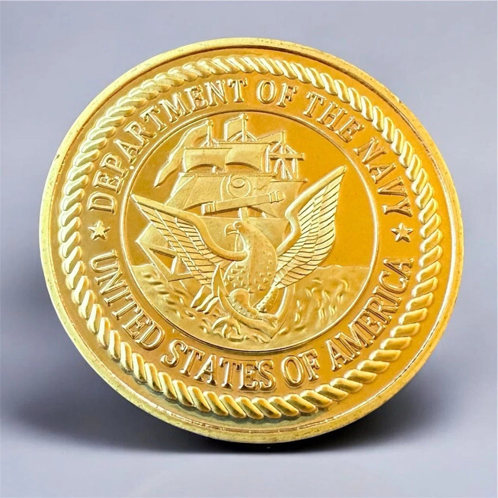 US NAVY SEAL TEAM SIX Challenge Coin ·FAST SHIPPING· ·NEW· w/ Retirement Award