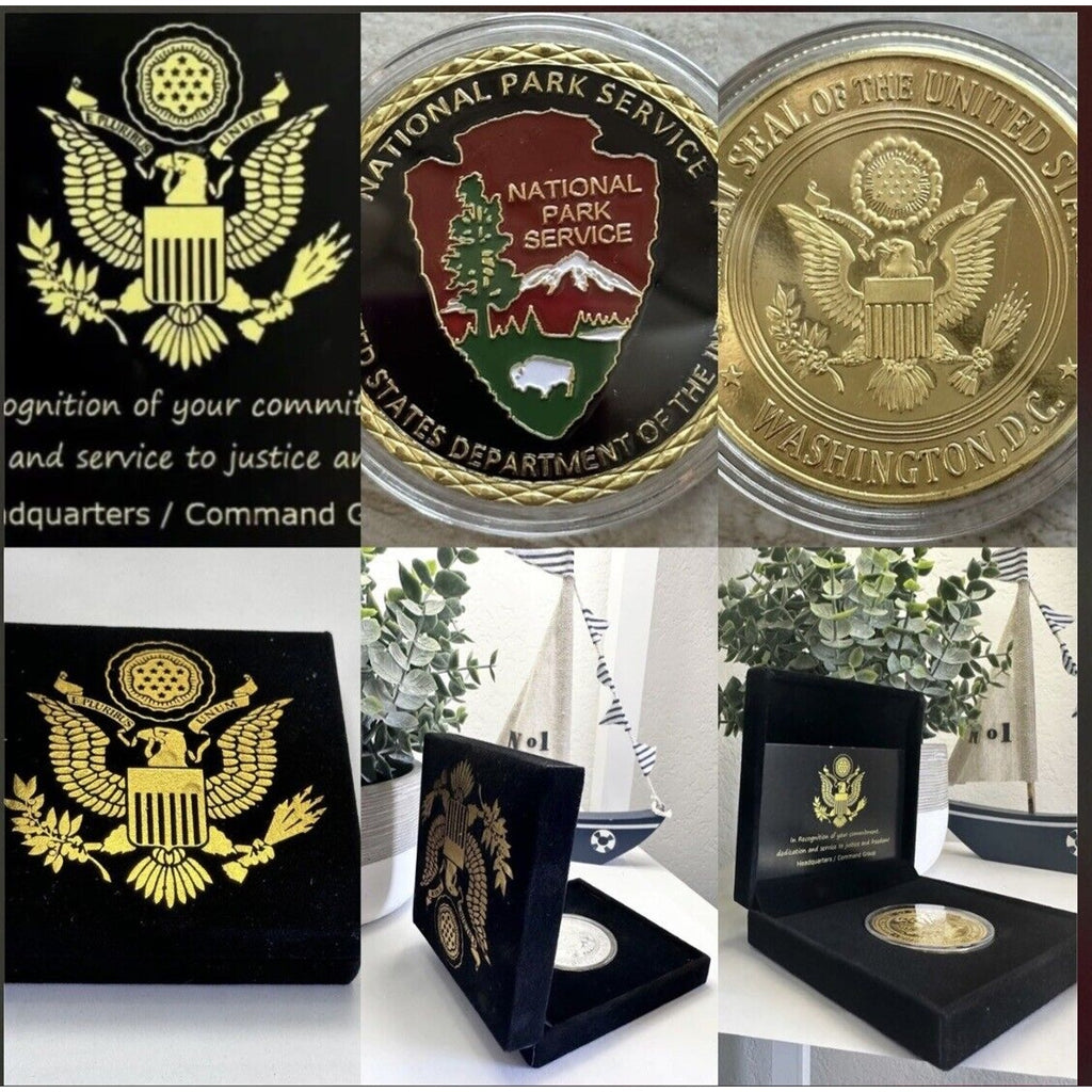United States National Park Service Challenge Coin, USA