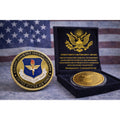 US AIR FORCE Air Education & Training Command Challenge Coinw/ Retirement Award