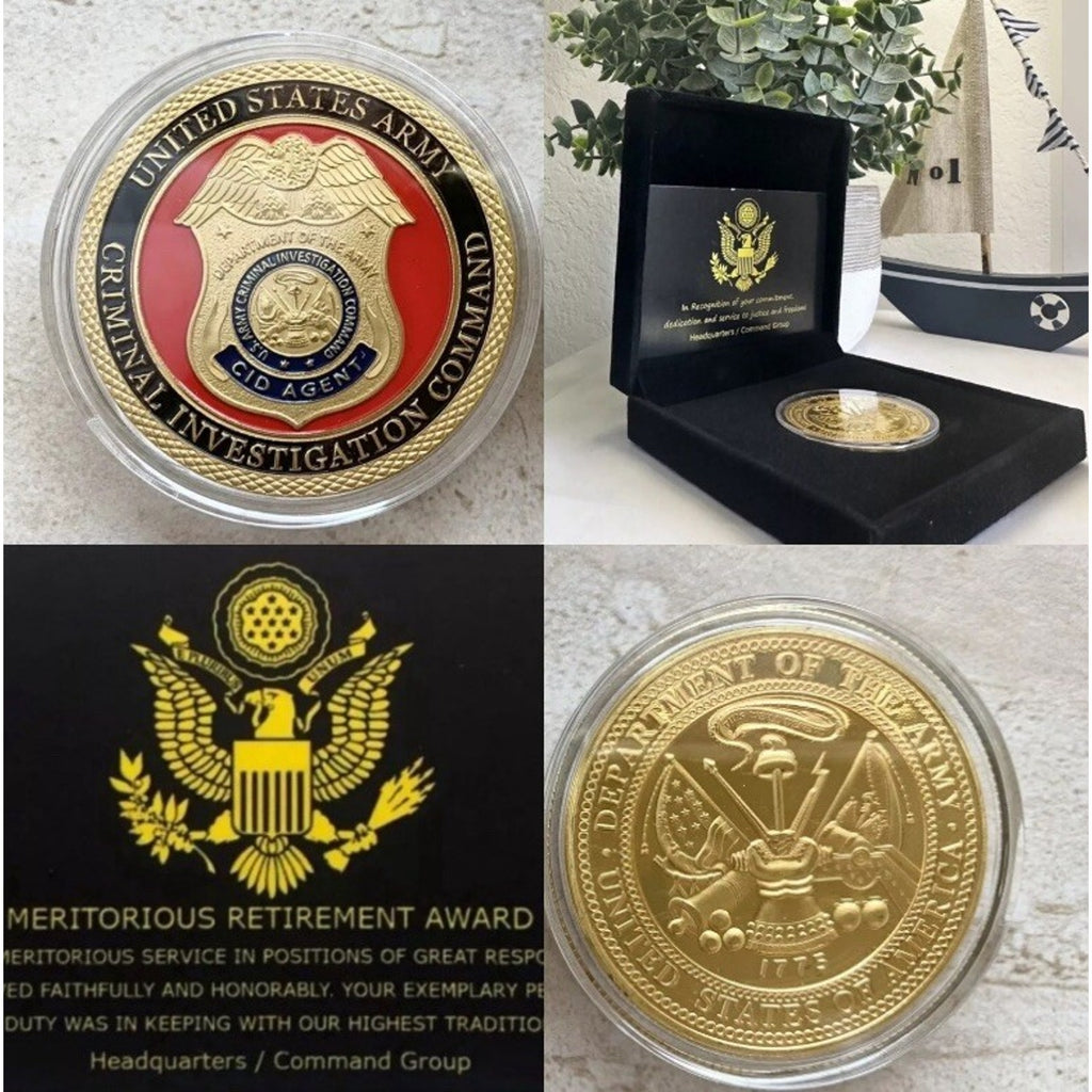 US Army Police .USA With Retirement Award