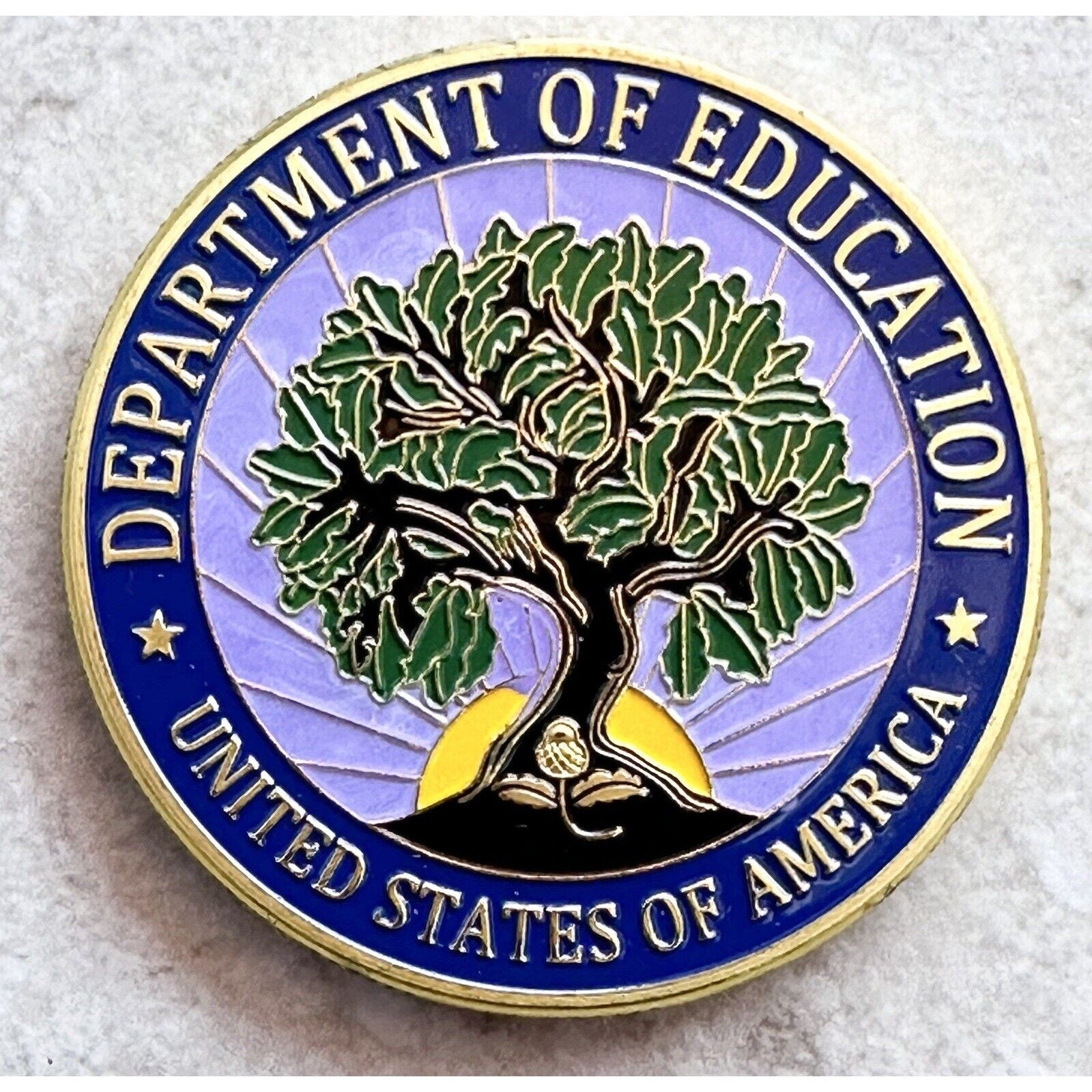 Department of Education Challenge Coin DOE