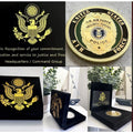 MP- MILITARY POLICE CHALLENGE COIN AIR FORCE .USAF