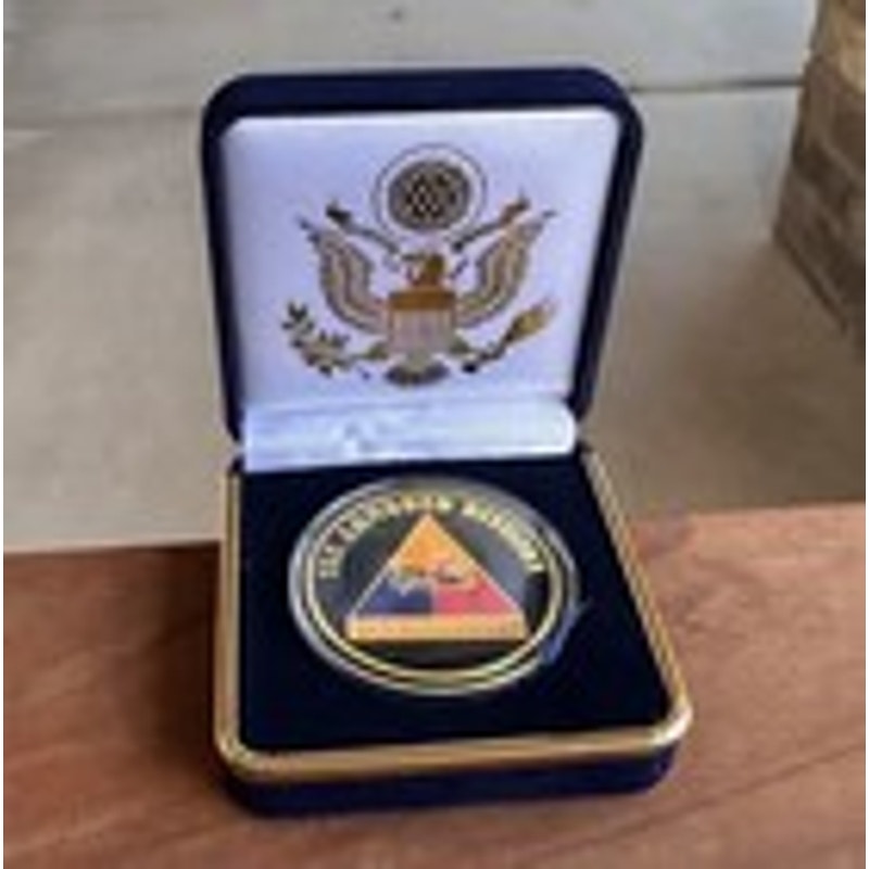 Department of Energy (DOE) Challenge Coin With Blue Velvet Case. Fast Shipping!