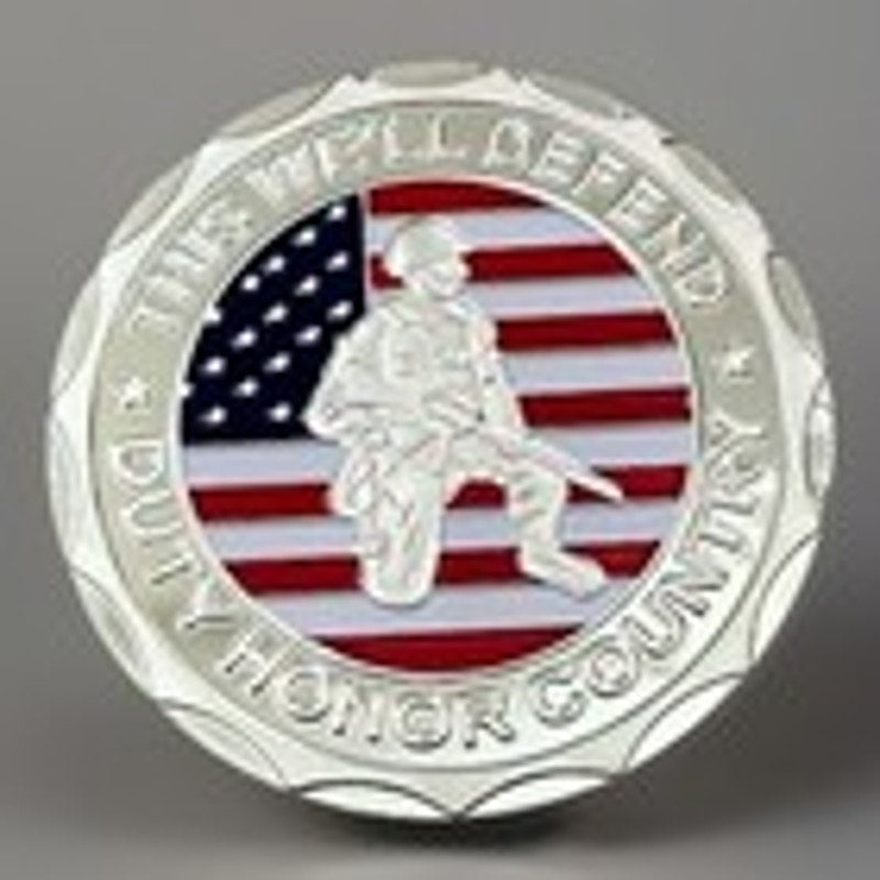 Department of Energy (DOE) Challenge Coin With Blue Velvet Case. Fast Shipping!
