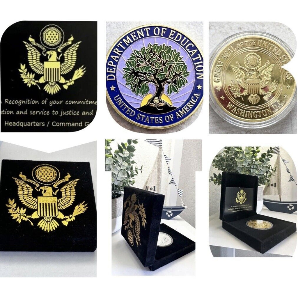 Department of Education Challenge Coin USA