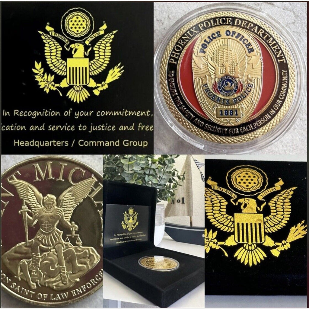 CITY OF PHOENIX POLICE DEPT Challenge Coin USA