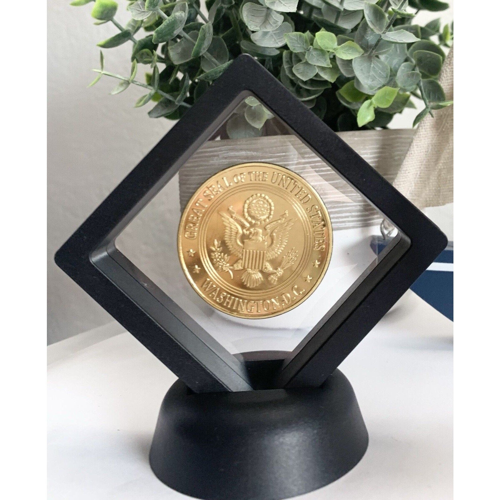 United States Marshal Challenge Coin Dept of Justice - Great Seal of the US