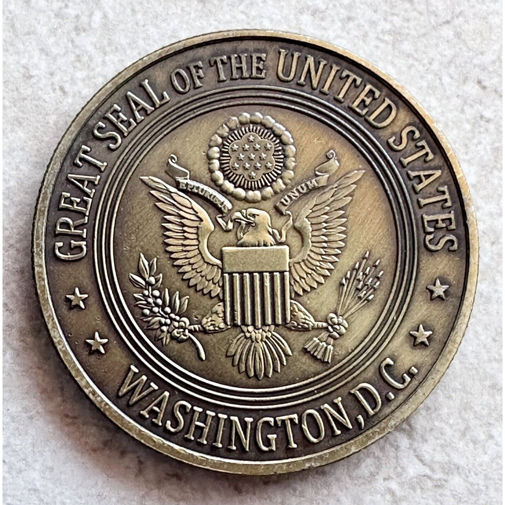 DOE US Department of ENERGY US Government Bronze Plated-Challenge Coin