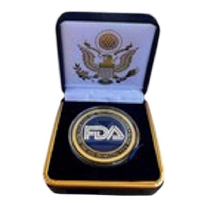 Department of Energy (DOE) Challenge Coin With Blue Velvet Case. Fast Shipping!