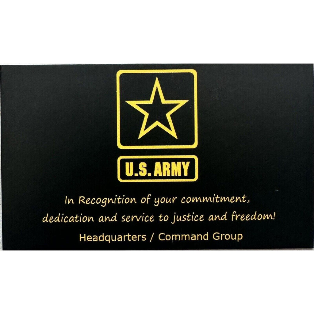 Us Army Captain Rank CPT Coin Military With Special President Velvet Case