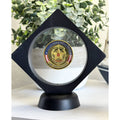 DALLAS TEXAS POLICE DEPARTMENT GOLD FINISH Challenge Coin 40mm New! With 3D Case