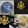 United States Department of Defense Challenge Coin Retirement Award