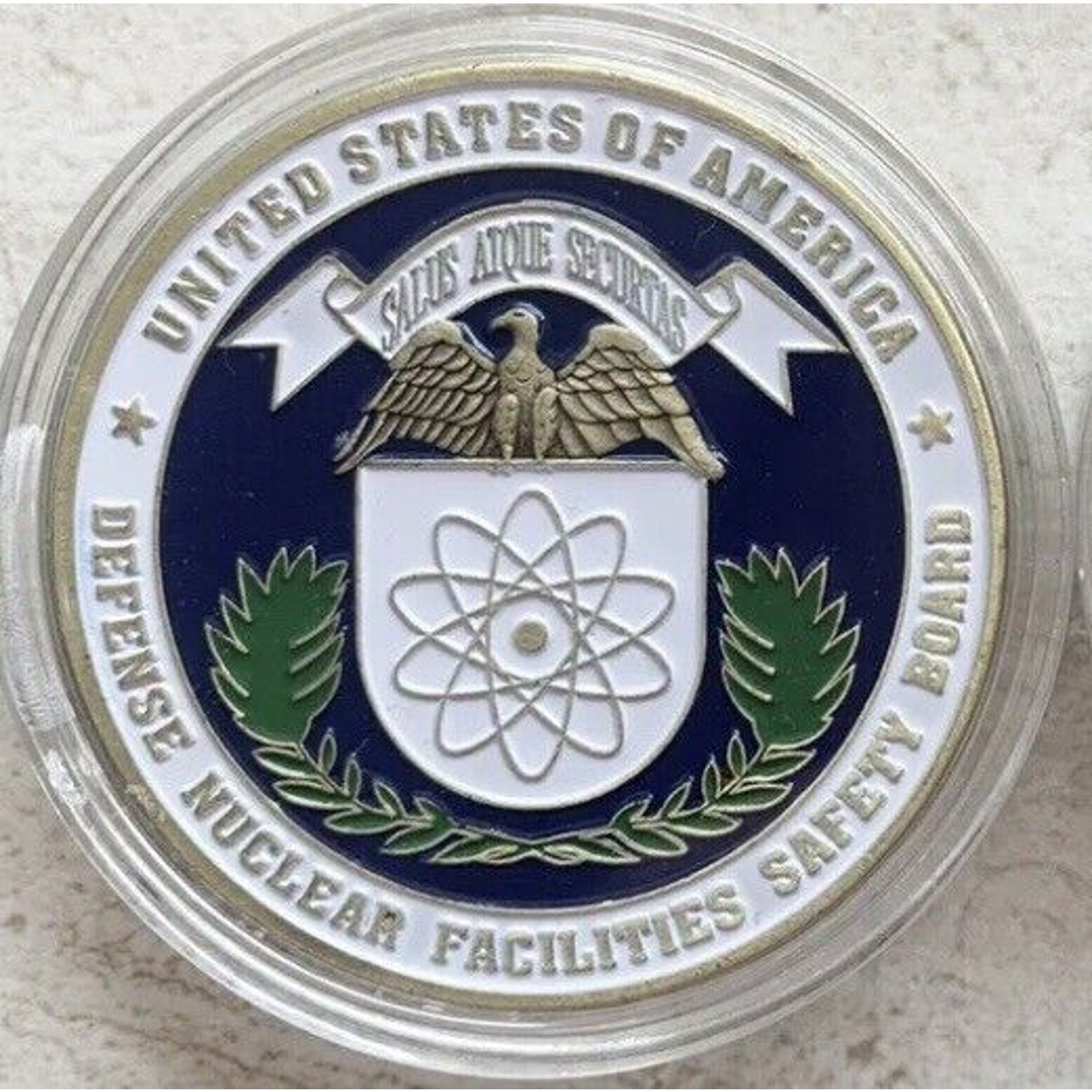UNITED STATES DEFENSE NUCLEAR FACILITIES SAFETY BOARD CHALLENGE COIN USA