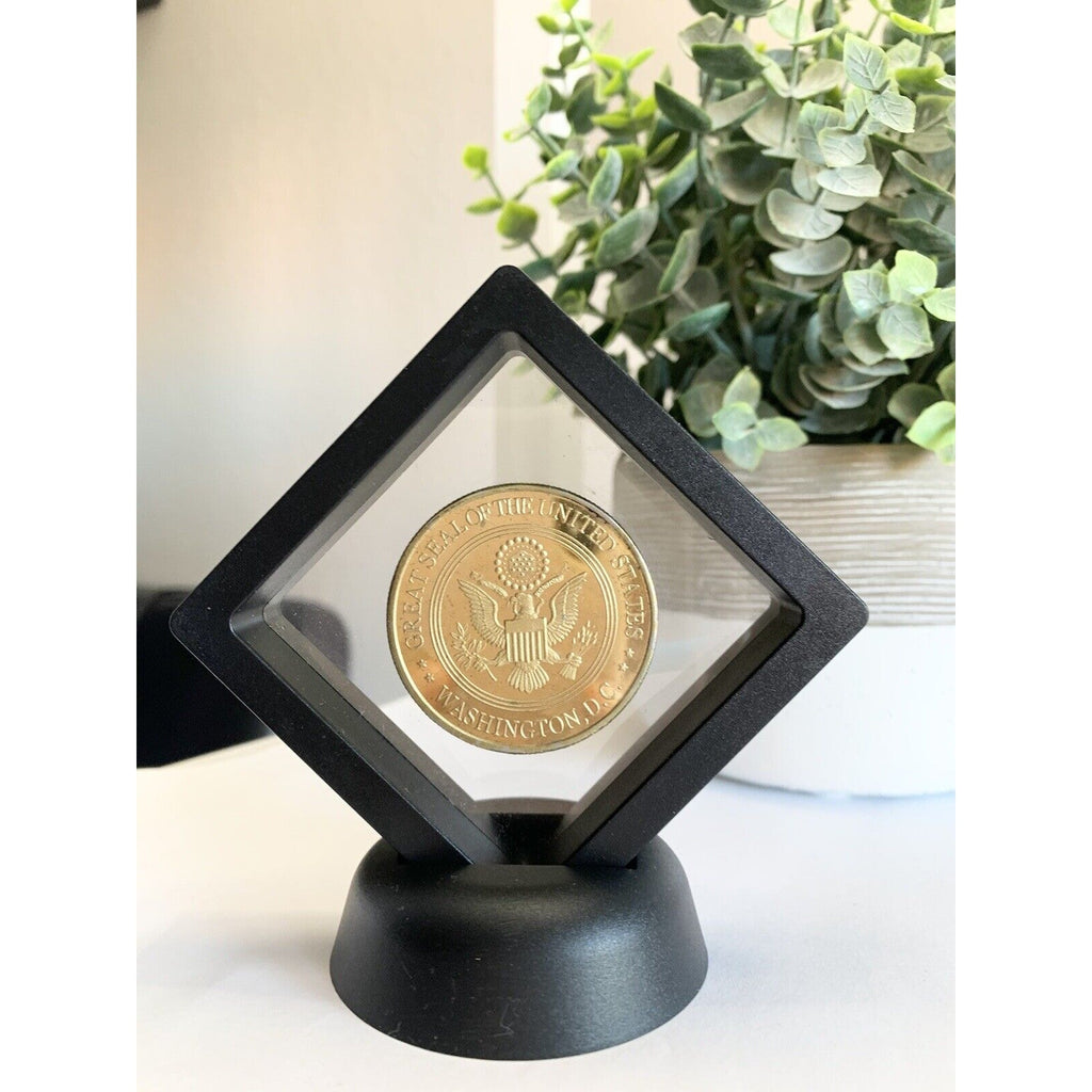 Gold American Navy Sea Land Air Military Commemorative Coin Seal Team Challenge