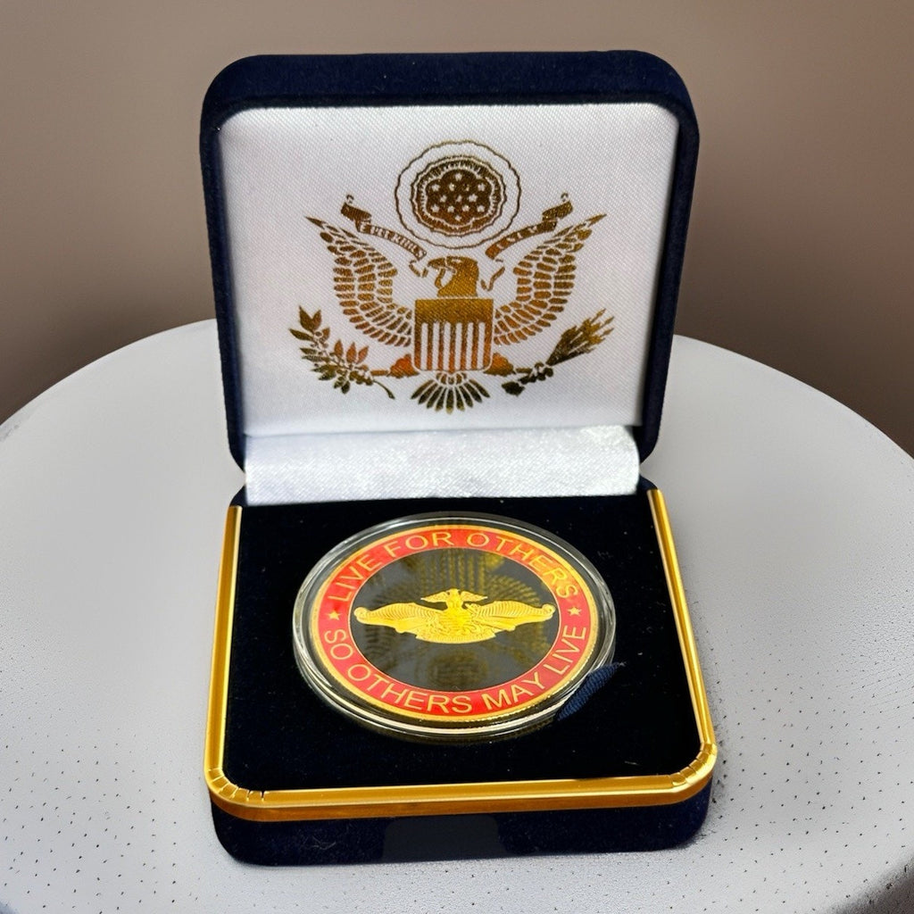 Department of Energy (DOE) Challenge Coin With Blue Velvet Case. Fast Shipping!