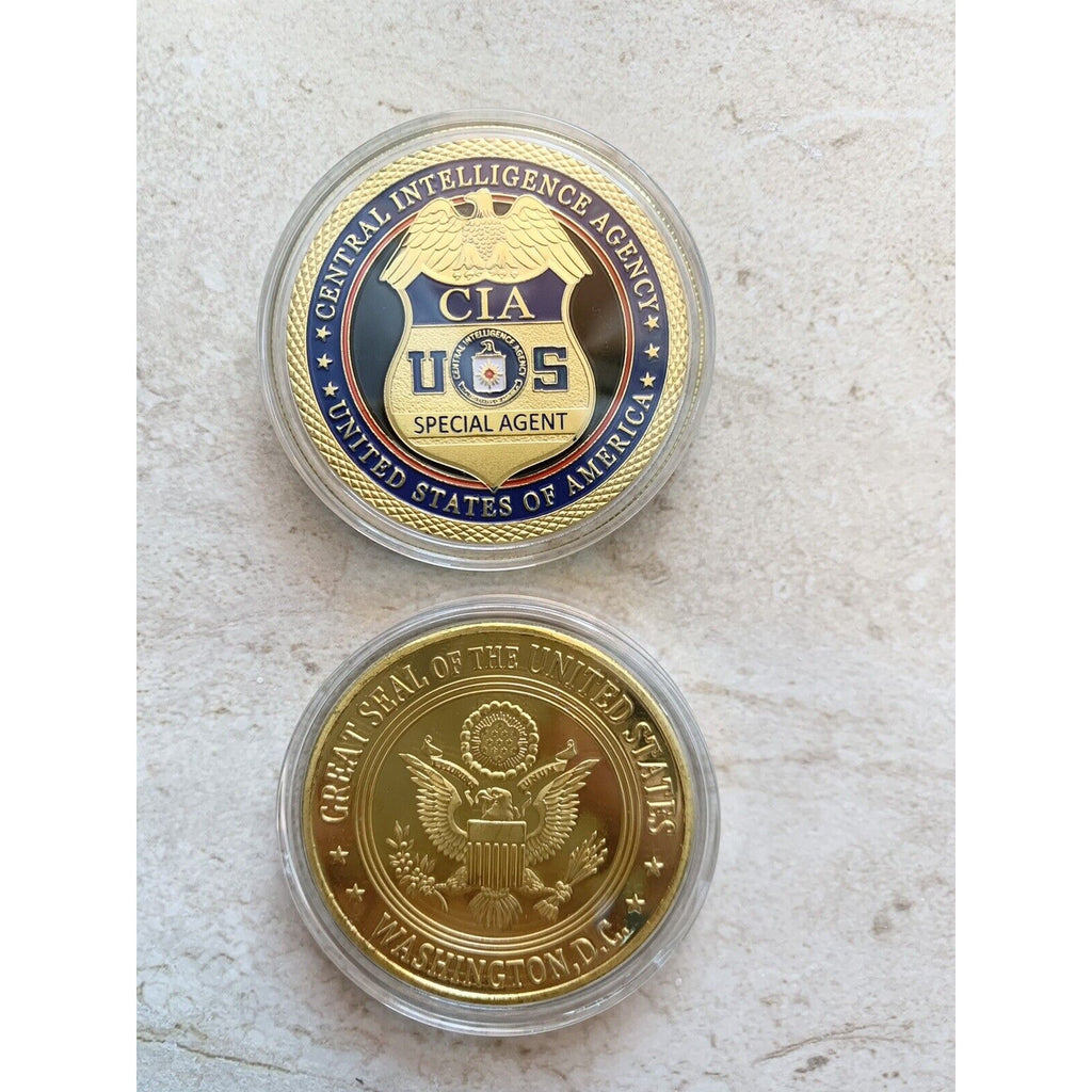 US Special Agent CIA Central Intelligence Agency Challenge Coin USA