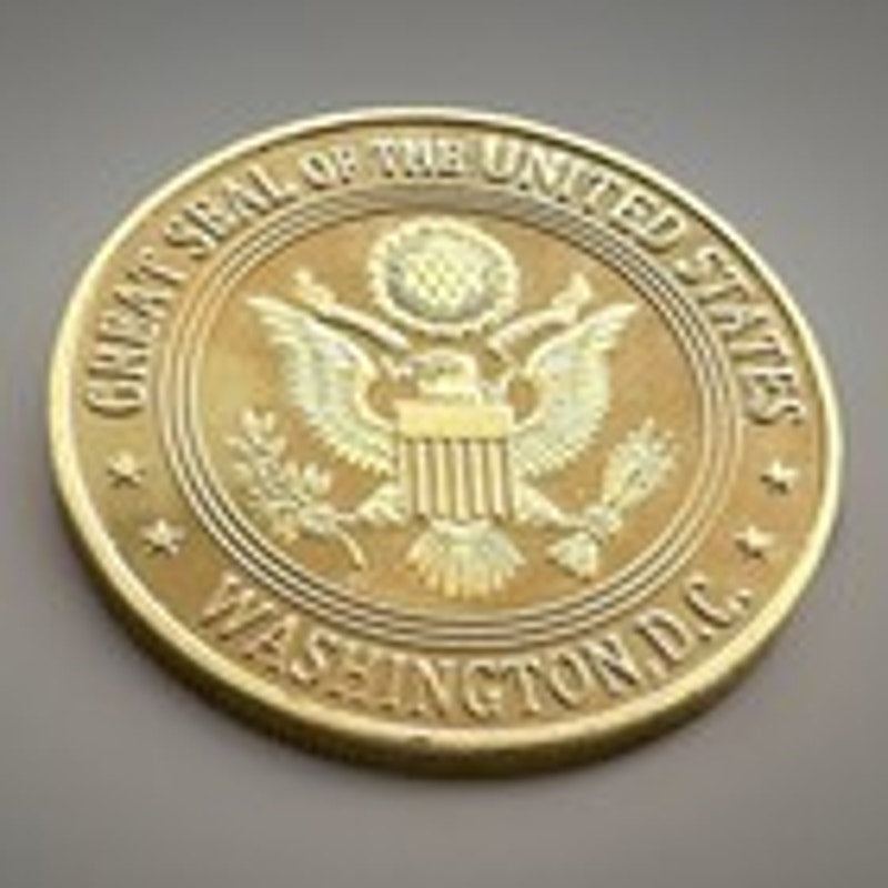 Department of Energy (DOE) Challenge Coin With Blue Velvet Case. Fast Shipping!