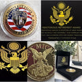 Puerto Rico Police coin Protection and Integrity With Retirement Award