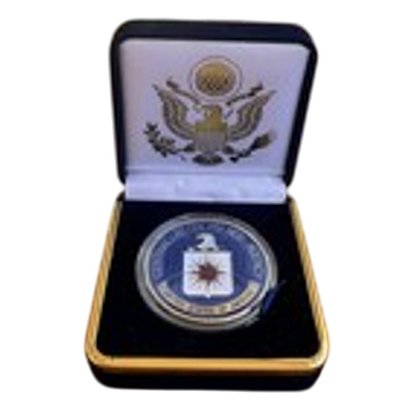 Department of Energy (DOE) Challenge Coin With Blue Velvet Case. Fast Shipping!