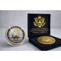 US NAVY USS JOHN C. STENNIS CVN-74 Challenge Coin w/ Achievement Award