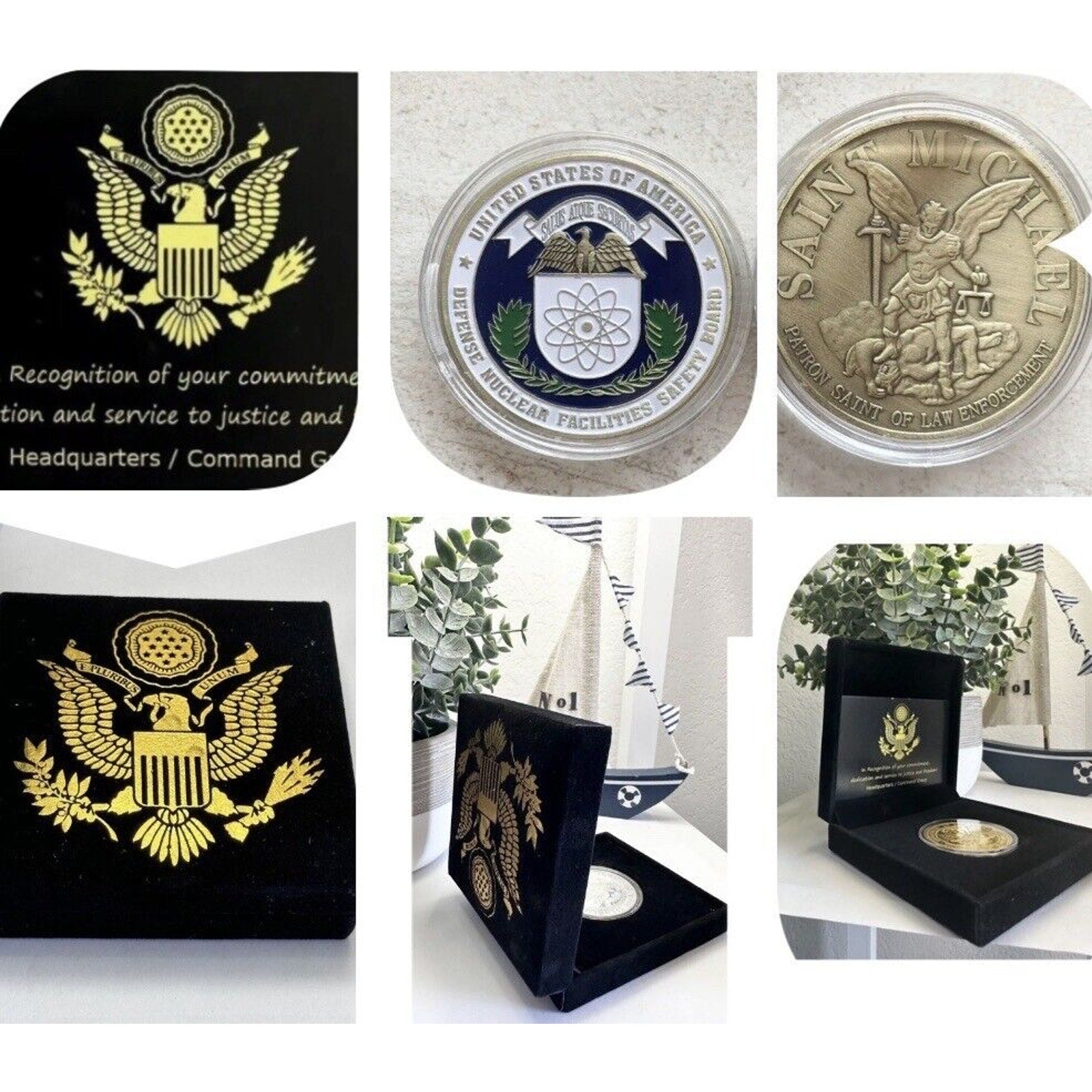 UNITED STATES DEFENSE NUCLEAR FACILITIES SAFETY BOARD CHALLENGE COIN USA