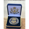Department of Energy (DOE) Challenge Coin With Blue Velvet Case. Fast Shipping!