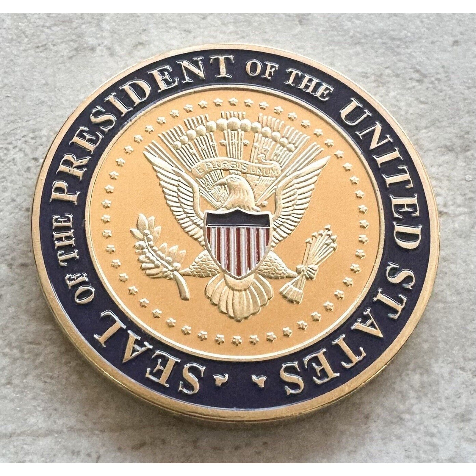 United States Secret Service Coin USSS Seal Of The US President Trump Coin