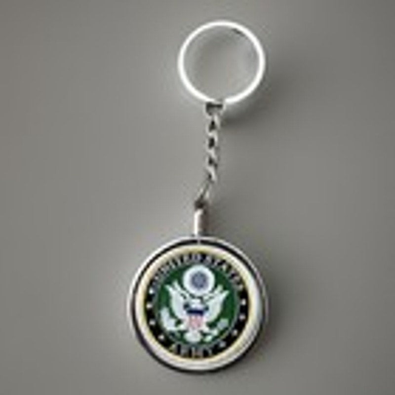 COLONEL ARMY MILITARY CHALLENGE COIN KEYCHAIN. Fast Shipping.