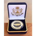 Department of Energy (DOE) Challenge Coin With Blue Velvet Case. Fast Shipping!