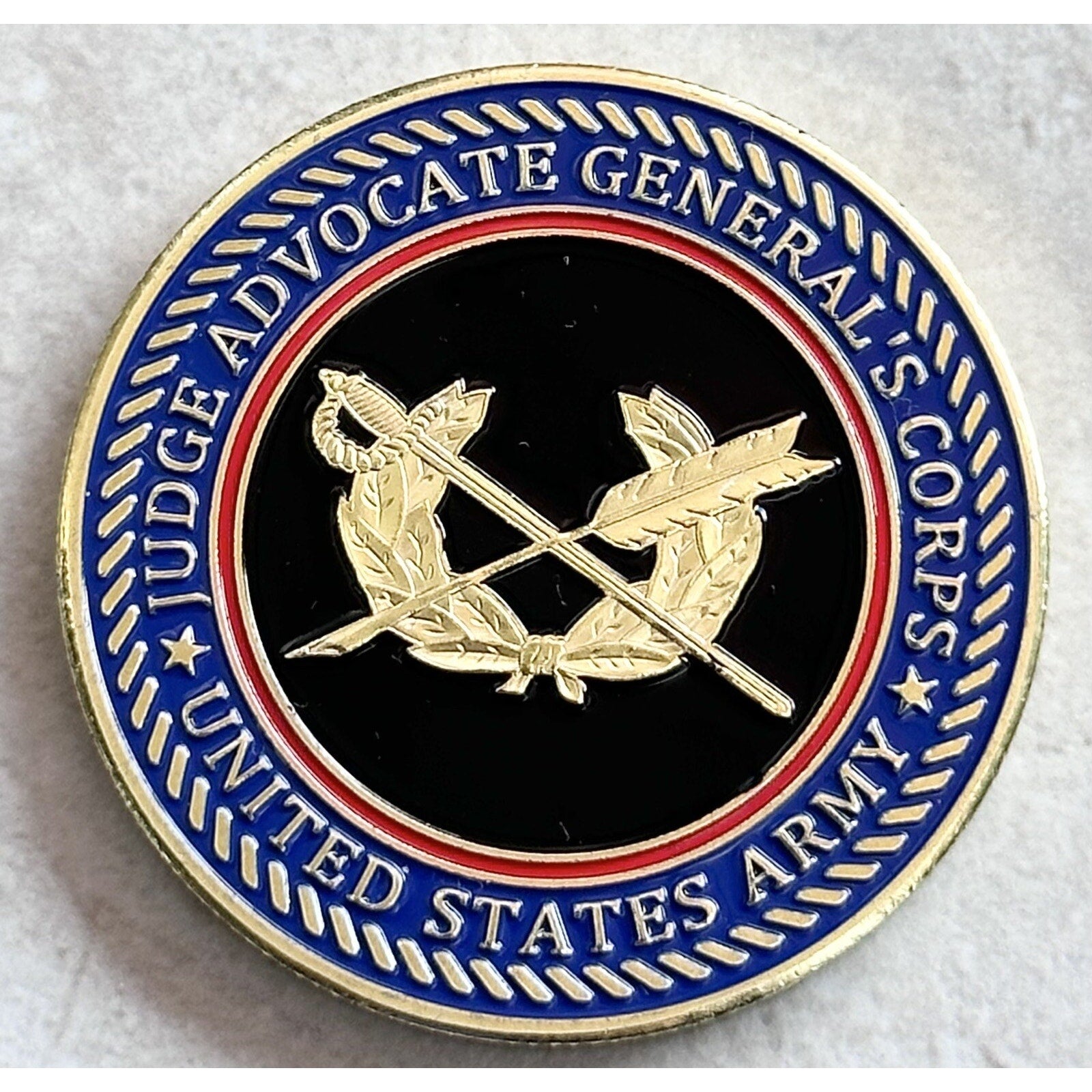 US ARMY (JAG) JUDGE ADVOCATE GENERAL'S CORPS w/ Achievement Award