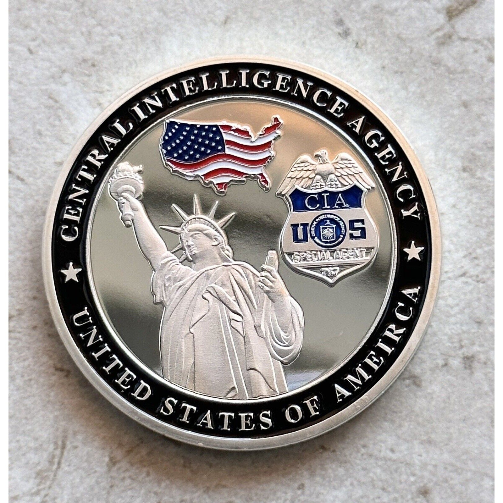 CIA Challenge Coin USA