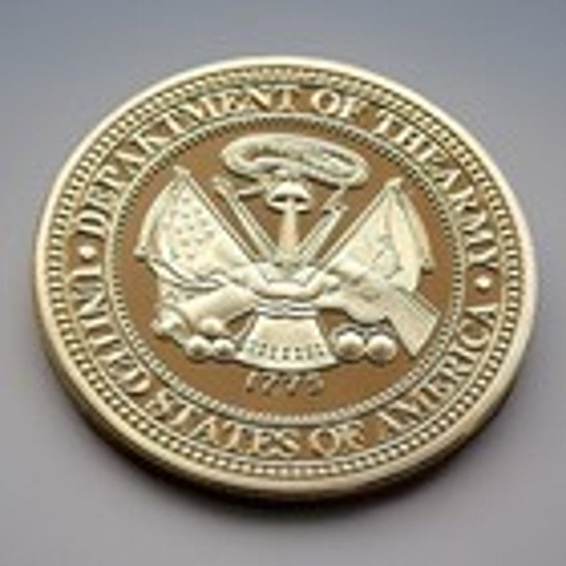 U.S. ARMY SPECIAL FORCES DE OPPRESSO LIBER CHALLENGE COIN KEYCHAIN