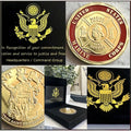 US MARINE CORPS FIRE SERVICE Challenge Coin USA