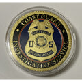 LOT Of 3 X. CGIS COAST GUARD INVESTIGATIVE SERVICE SPECIAL AGENT GOLD