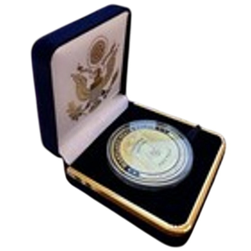 Department of Energy (DOE) Challenge Coin With Blue Velvet Case. Fast Shipping!