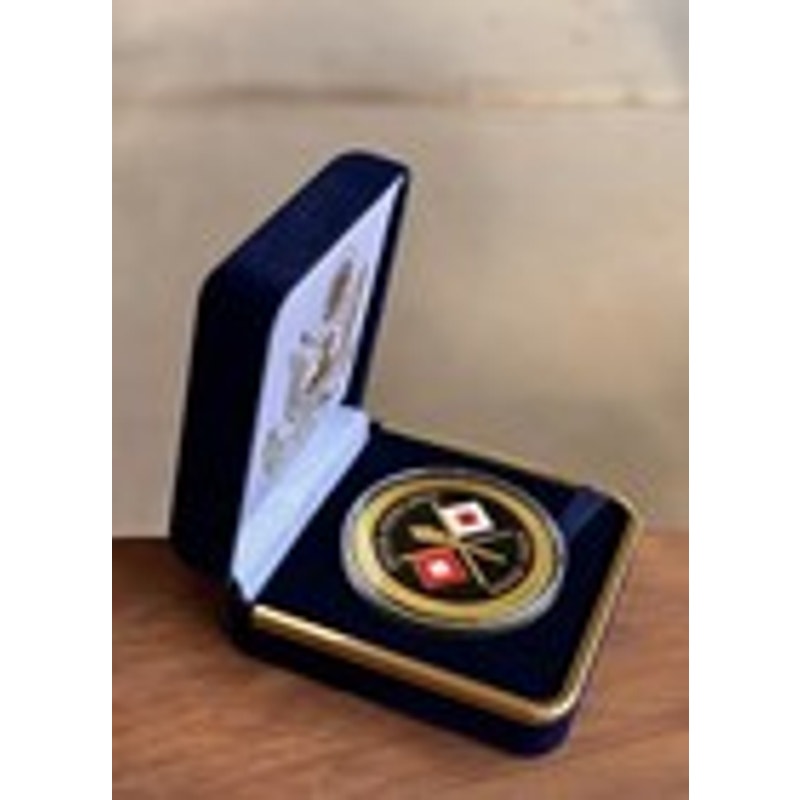 Department of Energy (DOE) Challenge Coin With Blue Velvet Case. Fast Shipping!