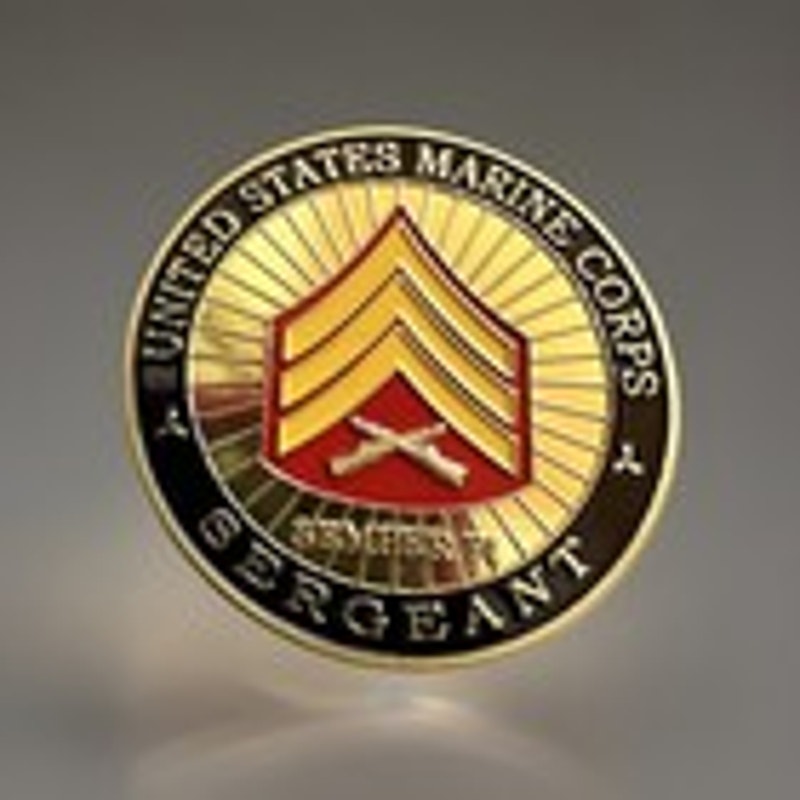 U.S. Army Sergeant E-5 Rank Challenge Coin. New! Fast Shipping! Perfect Gift!
